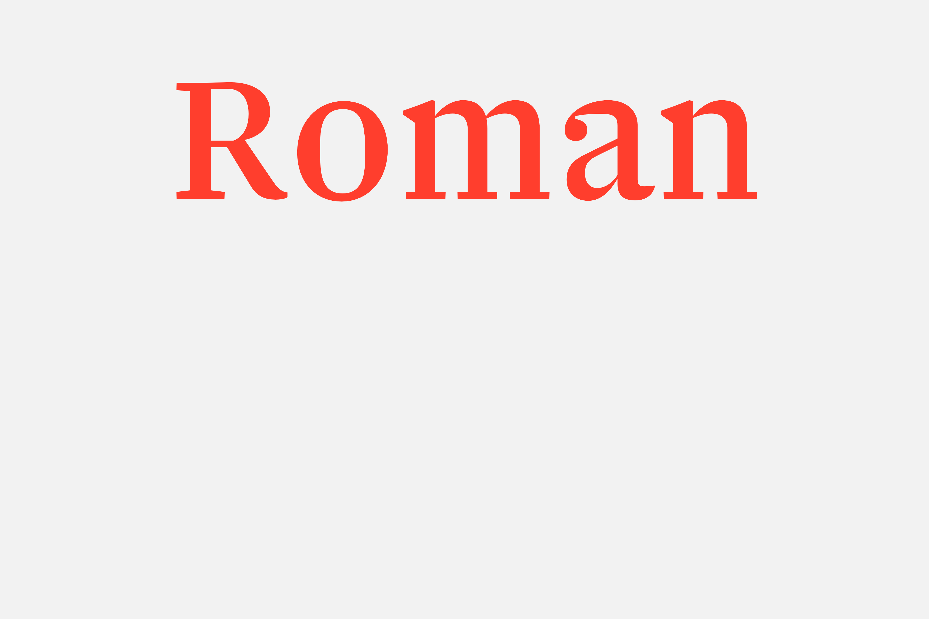 Header Roman